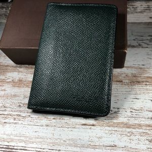 Coach Slim billfold wallet and cardholder